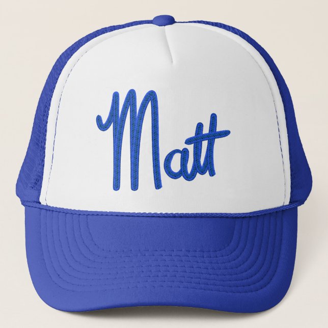 Gorra De Camionero Matt (Anverso)