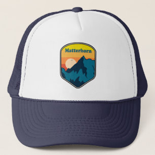 Gorra De Camionero Matterhorn Suiza Italia Sunrise