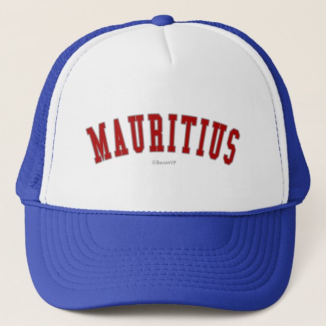 Gorra De Camionero Mauricio (Anverso)