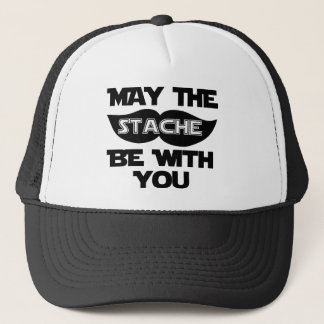 Gorra De Camionero Mayo el Stache esté con usted