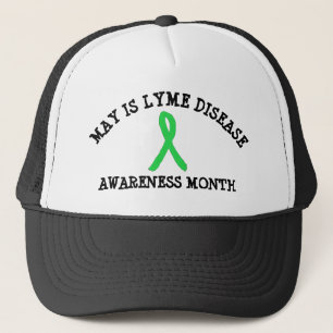 Gorra De Camionero Mayo es Lyme Disease Awareness Mes de Lime