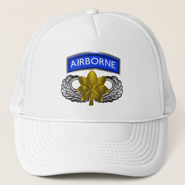 Gorra De Camionero Mayor MAJ Airborne (Anverso)