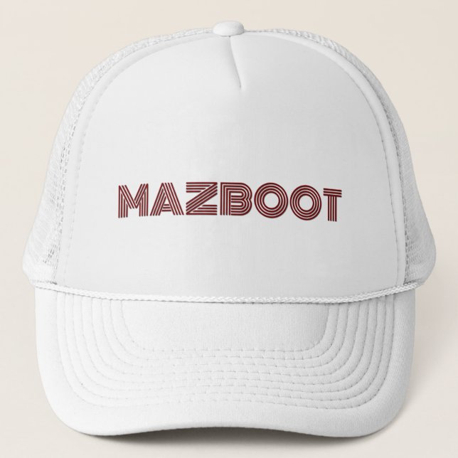 Gorra De Camionero Mazboot (Anverso)
