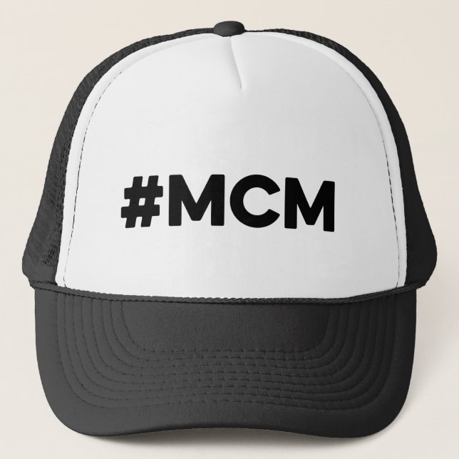 GORRA DE CAMIONERO MCM (Anverso)