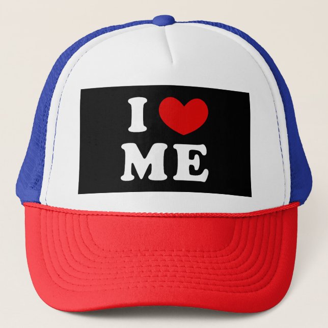 Gorra De Camionero Me Amo, Me Corazón (Anverso)