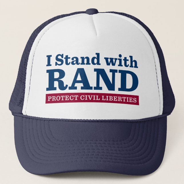 Gorra De Camionero Me coloco con el rand (Anverso)