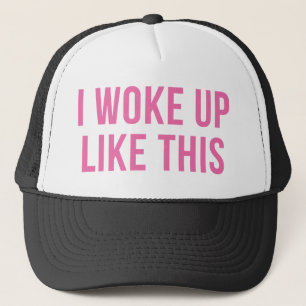 Gorra De Camionero Me Desperté Como Este Divertido Rosa