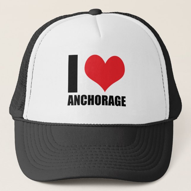Gorra De Camionero Me encanta Anchorage (Anverso)