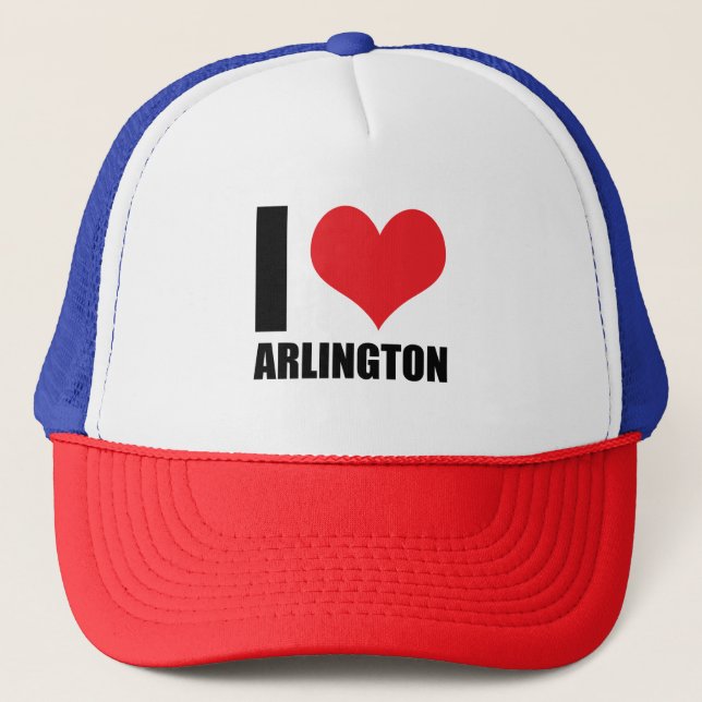 Gorra De Camionero Me encanta Arlington (Anverso)