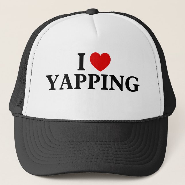 Gorra De Camionero Me encanta cantar yapper profesional (Anverso)