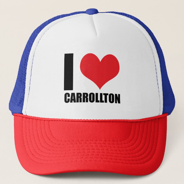 Gorra De Camionero Me encanta Carrollton (Anverso)
