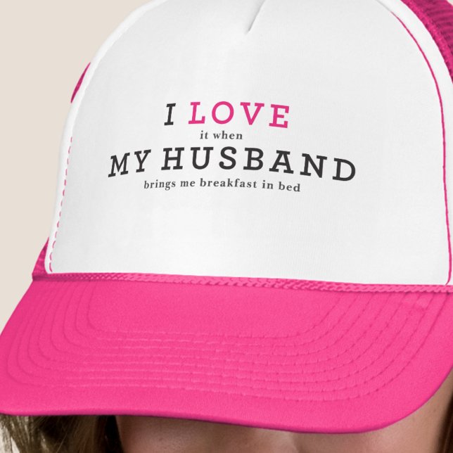 Gorra De Camionero Me Encanta Cuando Mi Marido (Subido por el creador)