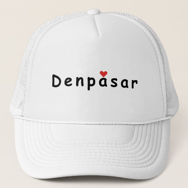 Gorra De Camionero Me encanta Denpasar (Anverso)