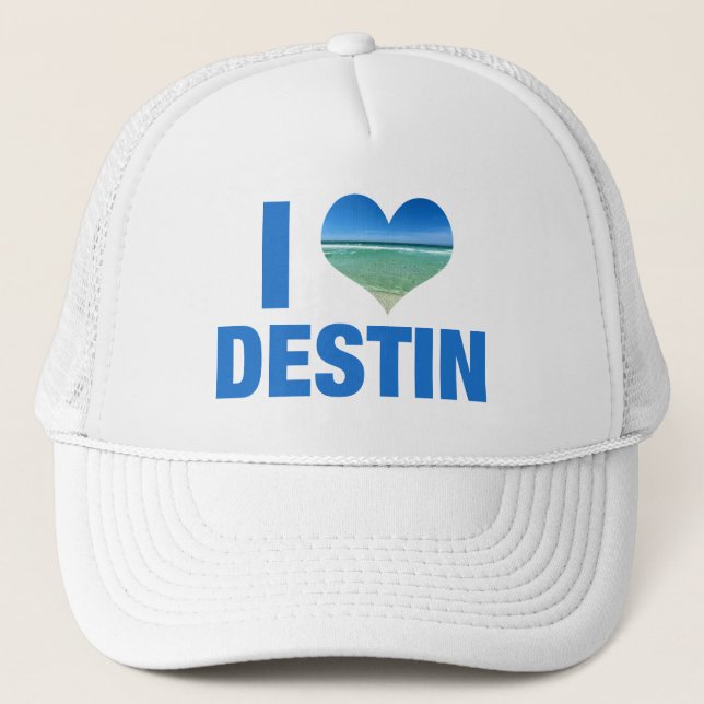 Gorra De Camionero Me encanta Destin Florida Beach (Anverso)