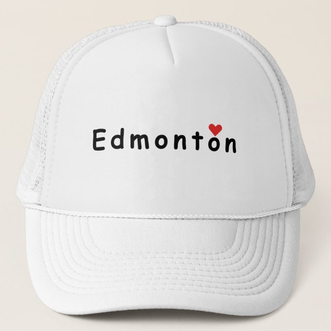 Gorra De Camionero Me encanta Edmonton (Anverso)