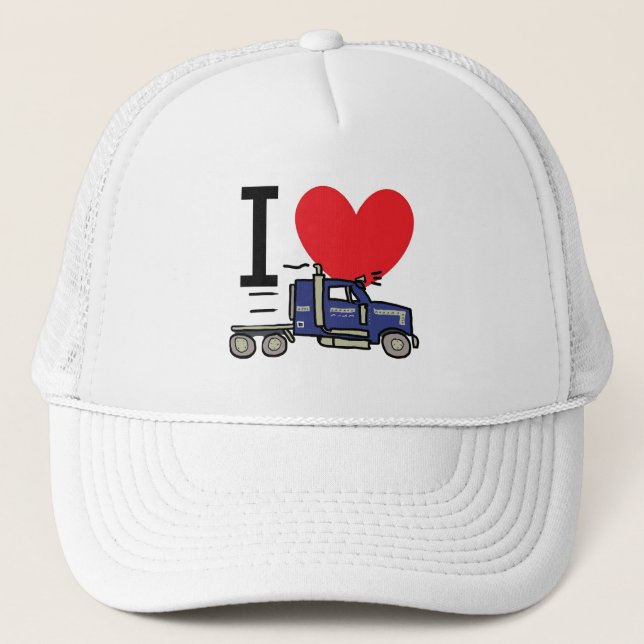 Gorra De Camionero Me Encanta El Camión (Anverso)