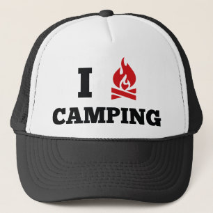 Gorra De Camionero Me encanta el camping