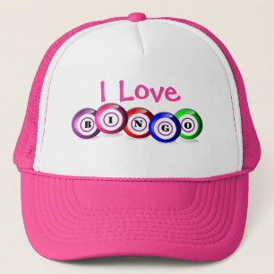 Gorra De Camionero Me encanta el diseño de las bolas de bingo diverti