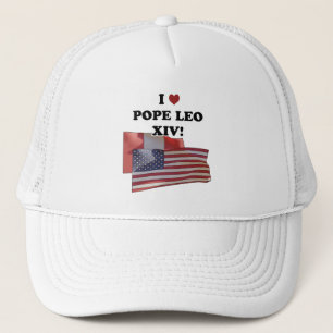 Gorra De Camionero ¡Me Encanta El Papa Leo XIV!