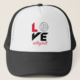 Gorra De Camionero Me encanta el voleibol