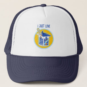 Gorra De Camionero Me encanta el yogur de albaricoque