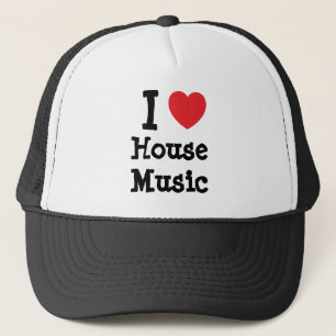 Gorra De Camionero Me encanta House Music personalizado personalizado