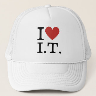 Gorra De Camionero Me ❤️ Encanta I.T. PERSONALIZABLE 