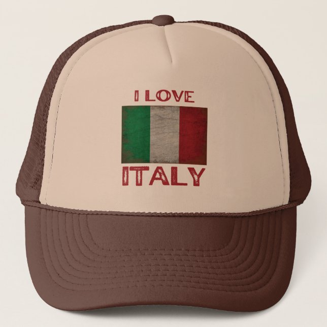 GORRA DE CAMIONERO ME ENCANTA ITALIA TRUCKER HAT (Anverso)