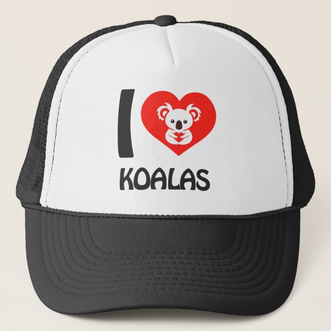 Gorra De Camionero Me encanta Koalas (Anverso)