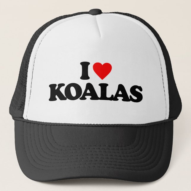 GORRA DE CAMIONERO ME ENCANTA KOALAS (Anverso)