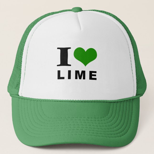 Gorra De Camionero Me encanta la lima (Anverso)
