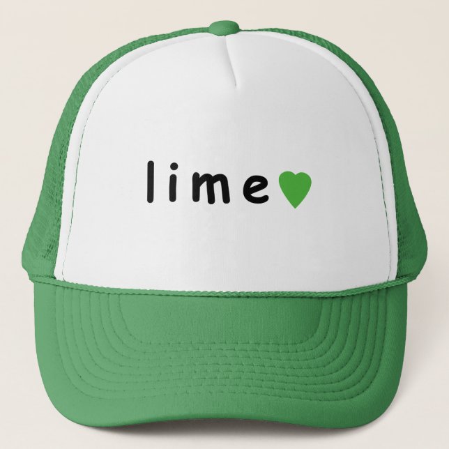 Gorra De Camionero Me encanta la lima (Anverso)