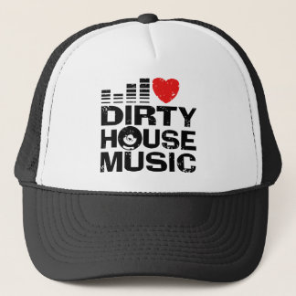 Gorra De Camionero Me encanta la música de la casa sucia