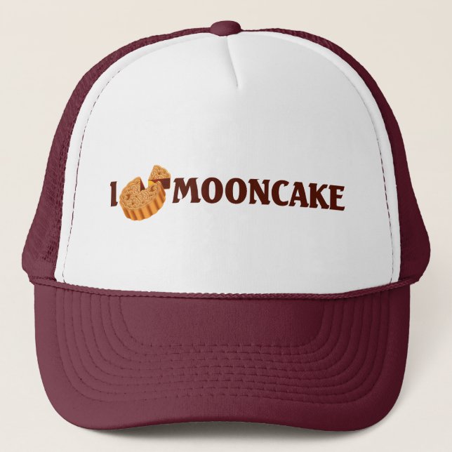 Gorra De Camionero Me encanta la torta lunar (Anverso)