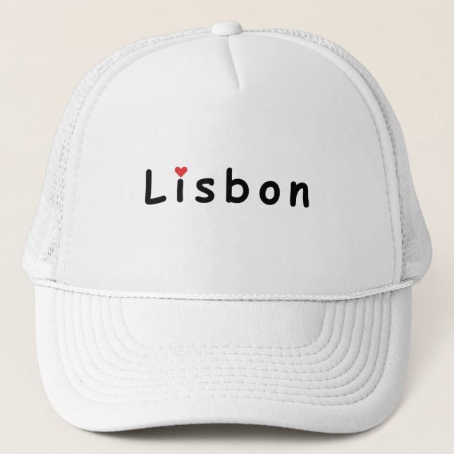 Gorra De Camionero Me encanta Lisboa (Anverso)