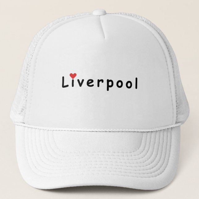 Gorra De Camionero Me encanta Liverpool (Anverso)