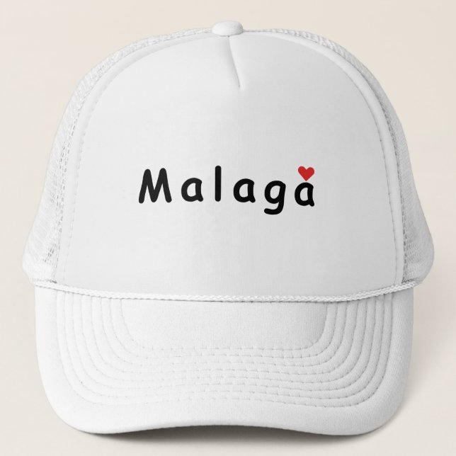 Gorra De Camionero Me encanta Málaga (Anverso)