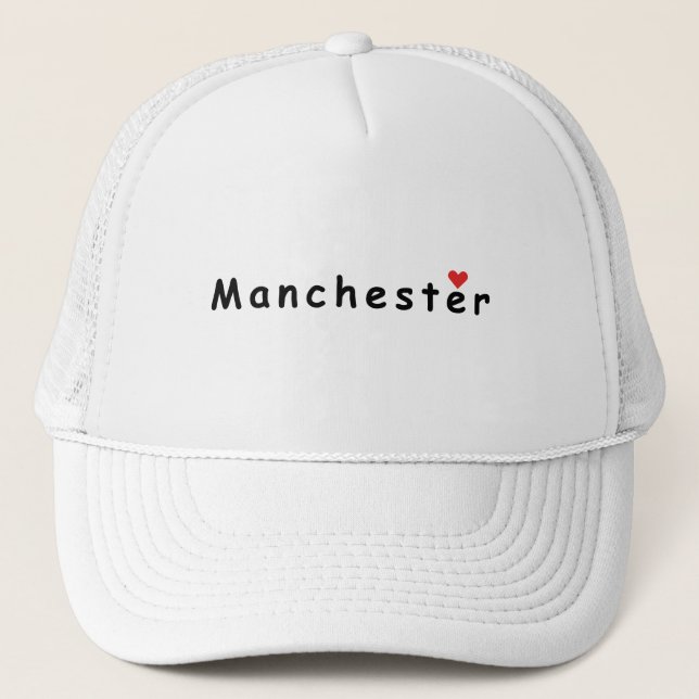 Gorra De Camionero Me encanta Manchester (Anverso)