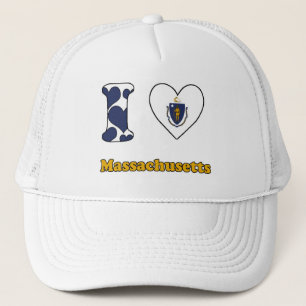 Gorra De Camionero Me encanta Massachusetts