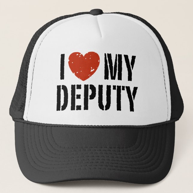 Gorra De Camionero Me encanta mi adjunto (Anverso)