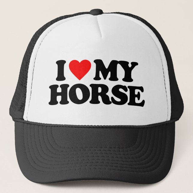 GORRA DE CAMIONERO ME ENCANTA MI CABALLO (Anverso)