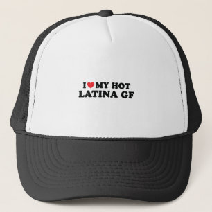 Gorra De Camionero Me encanta mi novia latina, corazón mi Gf Latinas