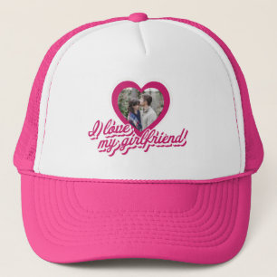 Gorra De Camionero Me encanta mi novia Personalizado personalizada.