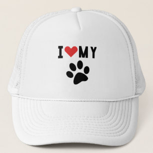 Gorra De Camionero Me encanta mi perro gato increíble