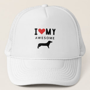 Gorra De Camionero Me encanta mi perro gato increíble