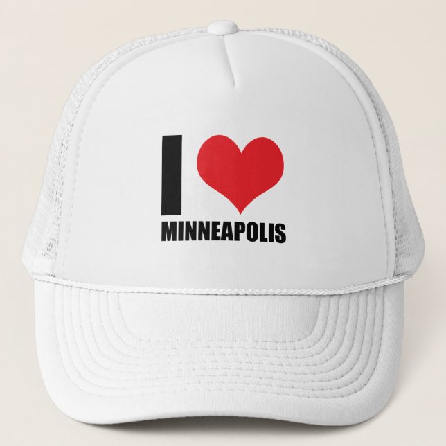 Gorra De Camionero Me encanta Minneapolis (Anverso)
