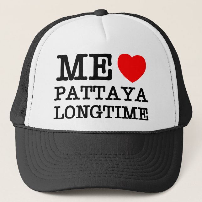 GORRA DE CAMIONERO ME ENCANTA PATTAYA DURANTE MUCHO TIEMPO (Anverso)