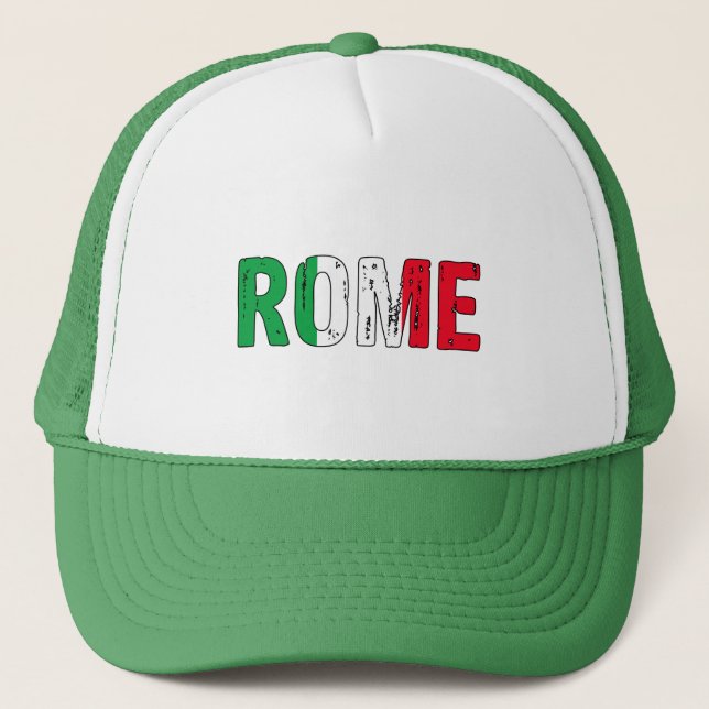 Gorra De Camionero Me encanta Roma (Anverso)
