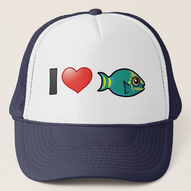 Gorra De Camionero Me encanta Stoplight Parrotfish (Anverso)