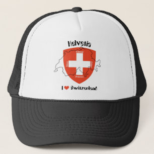 Gorra De Camionero Me encanta Suiza Mütze